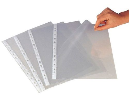 Bolsa catalogo/mica q-connect din a4 50 microns cristal bolsa de 10 unidades , Q-connect , 68450 , 5705831169074